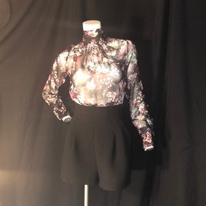 BCBG Romper floral size 2